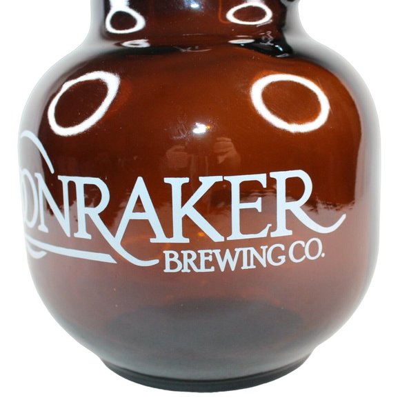 Moonraker Brewing Company 64 Fl Oz Growler Jug Auburn California Flip Top Jug - Picture 6 of 12